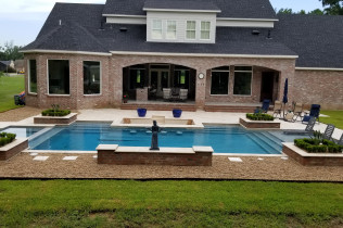 custom built pools